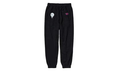 Kaws KAWS x Uniqlo Warhol 476120 Sweatpants Black - widok z drugiego boku - Limitowana edycja