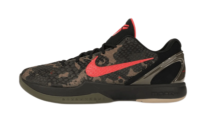 Nike Kobe 6 Protro Italian Camo (2024) czarny-biały - widok główny z boku | Saturaise.com
