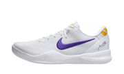 Yeezy Kobe 8 Protro Lakers Home fioletowo-biały - widok główny z boku | Saturaise.com