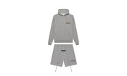 Komplet Bluza + Spodenki Fear of God Essentials Dark Oatmeal Ss22