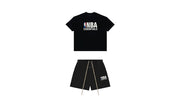 Komplet Fear of God Essentials NBA Black Summer Set