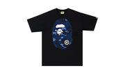 Koszulka BAPE Color Camo Big Ape Head Tee Black Navy