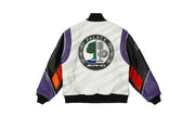 Kurtka Palace Leather White/Purple - zdjęcie 2
