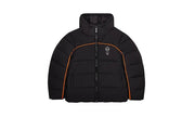 Kurtka Zimowa Trapstar Irongate Arch Pipping Puffer Black/Orange - zdjęcie 3