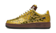 Louis Vuitton Nike Air Force 1 Low By Virgil Abloh Metallic Gold