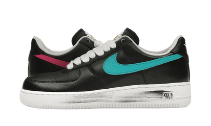Nike Air Force 1 Low G-Dragon Peaceminusone Para-Noise 3.0 czarny-niebieski - widok główny z boku | Saturaise.com