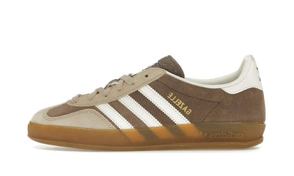 Adidas adidas Gazelle Indoor Earth Strata biały-beżowy - widok główny z boku | Saturaise.com