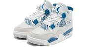 Kup oryginalne Air Jordan 4 Retro Military Blue (2024) FV5029-141 - widok z drugiego boku - Sneakersy