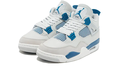 Kup oryginalne Air Jordan 4 Retro Military Blue (2024) FV5029-141 - widok z drugiego boku - Sneakersy