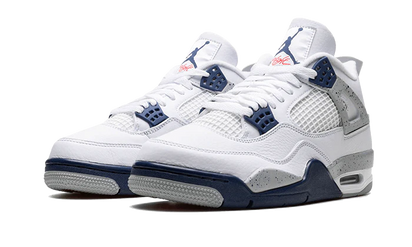Kup oryginalne Air Jordan 4 Midnight Navy DH6927-140 - widok z drugiego boku - Sneakersy