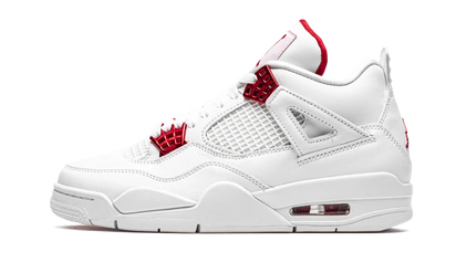 Air Jordan Air Jordan 4 Retro Metallic Red biały-czerwony - widok główny z boku | Saturaise.com