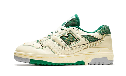 New Balance 550 Aime Leon Dore Masaryk Community Gym Green biały-zielony - widok główny z boku | Saturaise.com