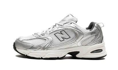New Balance 530 Grey Matter Silver Metallic szary-srebrny - widok główny z boku | Saturaise.com