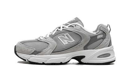 New Balance 530 Raincloud biały-szary - widok główny z boku | Saturaise.com