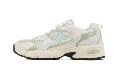 New Balance 530 Sea Salt Green niebieski-zielony - widok główny z boku | Saturaise.com