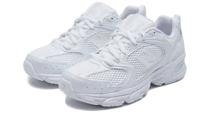 Kup oryginalne New Balance 530 Triple White U740BO2 - widok z drugiego boku - Sneakersy