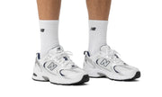 New Balance 530 White Grey Navy - zdjęcie 4