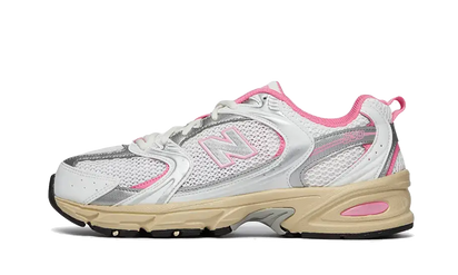 New Balance 530 White Pink biały-różowy - widok główny z boku | Saturaise.com