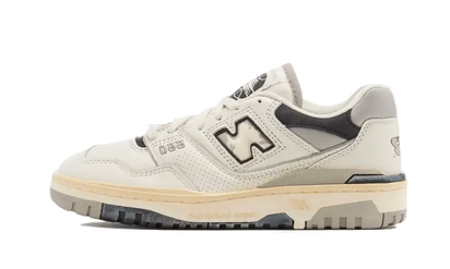 New Balance 550 Vintage Grey biały-szary - widok główny z boku | Saturaise.com