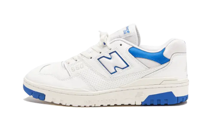 New Balance 550 White Cobalt Blue biały-niebieski - widok główny z boku | Saturaise.com
