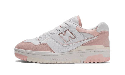 New Balance New Balance 550 White Pink Sea Salt biały-różowy - widok główny z boku | Saturaise.com