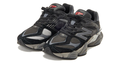 Kup oryginalne New Balance 9060 Black Castlerock - widok z drugiego boku - Sneakersy