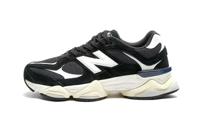 New Balance 9060 Black White czarny-biały - widok główny z boku | Saturaise.com