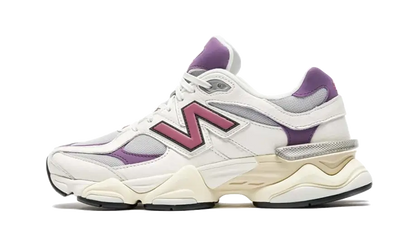 New Balance 9060 Magenta biały-różowy - widok główny z boku | Saturaise.com