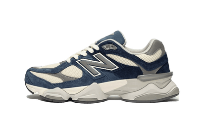 New Balance 9060 Natural Indigo niebieski - widok główny z boku | Saturaise.com