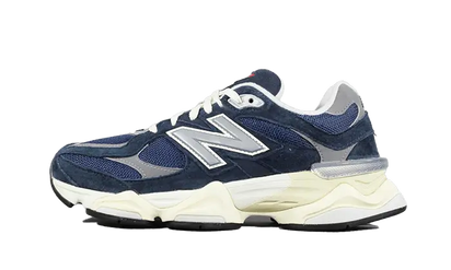 New Balance 9060 Navy White biały-granatowy - widok główny z boku | Saturaise.com