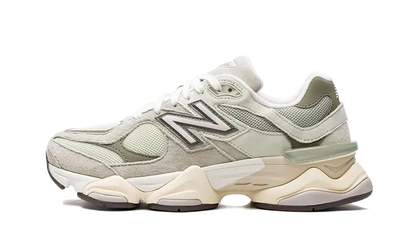 New Balance 9060 Olivine zielony - widok główny z boku | Saturaise.com