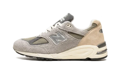 New Balance 990 V2 Teddy Santis Made In USA Marblehead szary-brązowy - widok główny z boku | Saturaise.com