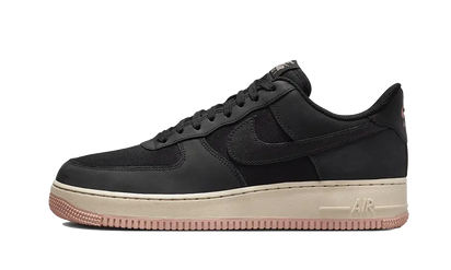 Nike Air Force 1 Low '07 LX Black Red Stardust czarny-czerwony - widok główny z boku | Saturaise.com