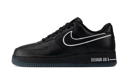 Nike Nike Air Force 1 Low A Ma Maniére Hand Wash Cold czarny-biały - widok główny z boku | Saturaise.com