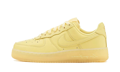 Nike Air Force 1 Low Drake NOCTA Certified Lover Boy Citron Tint srebrny - widok główny z boku | Saturaise.com