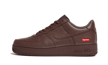 Nike Air Force 1 Low Supreme Baroque Brown brązowy - widok główny z boku | Saturaise.com