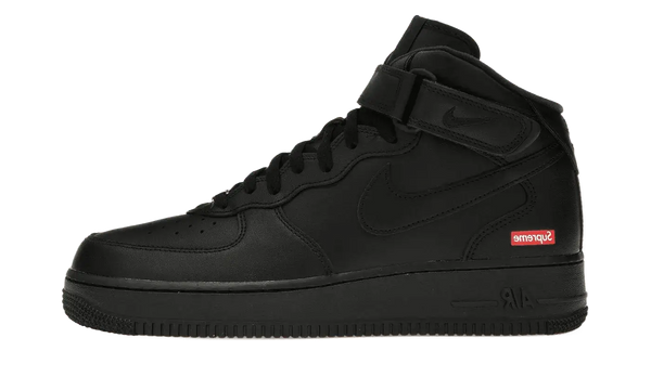 Air Force 1 Mid Supreme Black