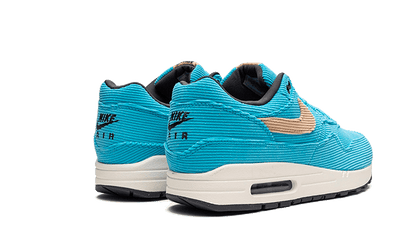 Buty Nike Air Max 1 Corduroy Baltic Blue - widok z przodu - Rozmiary EU