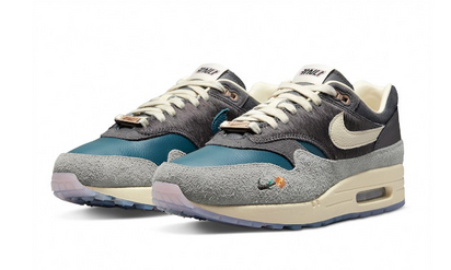 Kup oryginalne Air Max 1 Kasina Won-Ang Grey DQ8475-001 - widok z drugiego boku - Sneakersy