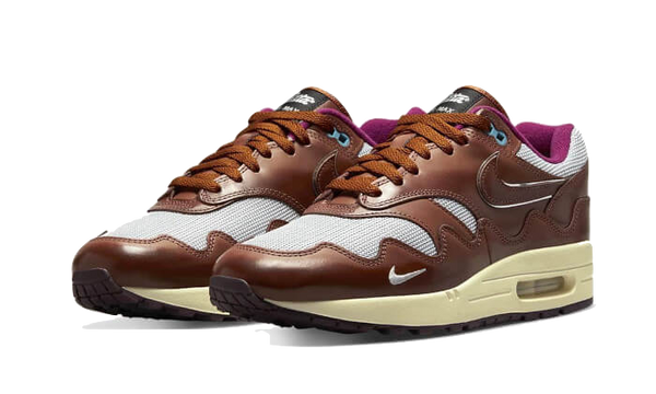 Air Max 1 Patta Tan Brown - Kup oryginalne Air Max 1 Patta Tan Brown DO9549-200 - widok z drugiego boku - Sneakersy
