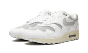 Kup oryginalne Air Max 1 Patta White Grey DQ0299-100 - widok z drugiego boku - Sneakersy