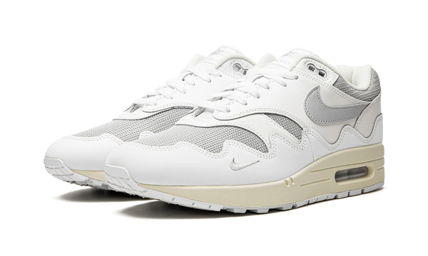 Air Max 1 Patta White Grey - Kup oryginalne Air Max 1 Patta White Grey DQ0299-100 - widok z drugiego boku - Sneakersy