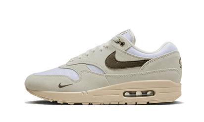 Nike Air Max 1 Sail Ironstone biały-brązowy - widok główny z boku | Saturaise.com