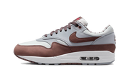 Yeezy Air Max 1 PRM Shima Shima biały-czerwony - widok główny z boku | Saturaise.com