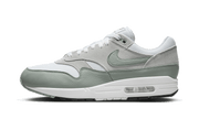 Nike Air Max 1 White Mica Green czarny-biały - widok główny z boku | Saturaise.com