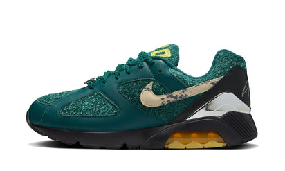 Nike Nike Air Max 180 Apron Records czarny-zielony - widok główny z boku | Saturaise.com
