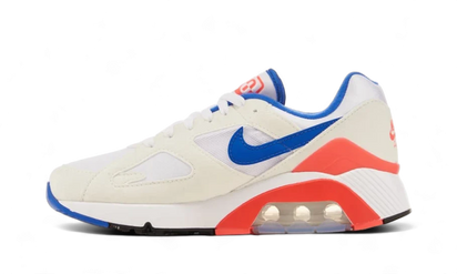 Nike Air Max 180 Ultramarine (2024) czarny-biały - widok główny z boku | Saturaise.com