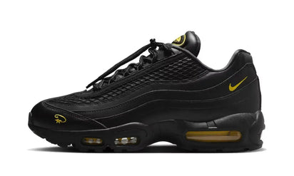 Nike Nike Air Max 95 Corteiz Honey Black czarny-żółty - widok główny z boku | Saturaise.com