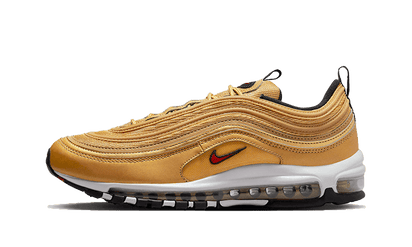 Nike Air Max 97 Gold Bullet czarny-biały - widok główny z boku | Saturaise.com