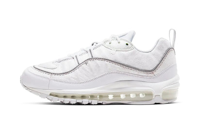 Nike Nike Air Max 98 Cut Away White biały - widok główny z boku | Saturaise.com